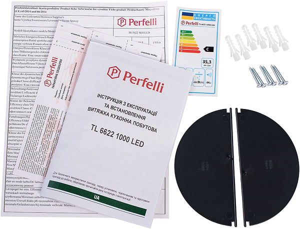 Фото - Вытяжка встраиваемая Perfelli TL 6622 I 1000 LED