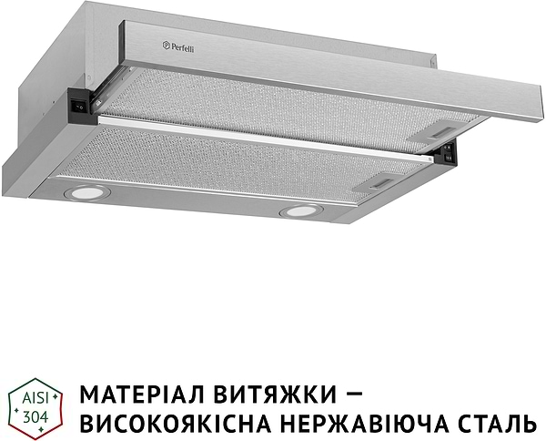 Фото - Вытяжка встраиваемая Perfelli TL 6622 I 1000 LED