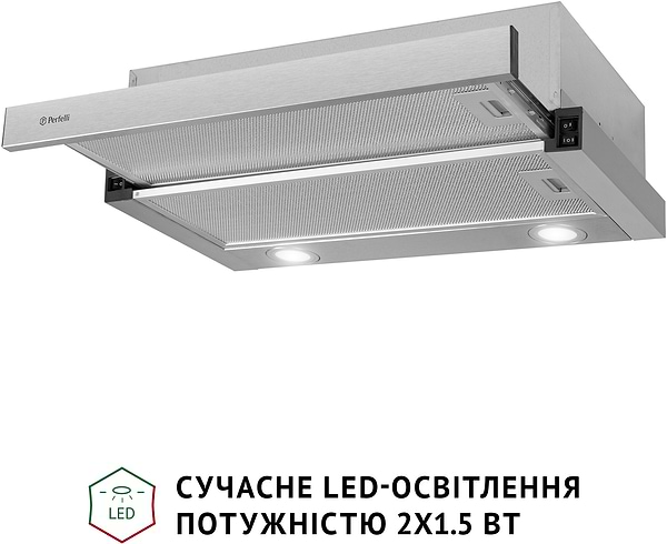 Фото - Вытяжка встраиваемая Perfelli TL 6622 I 1000 LED