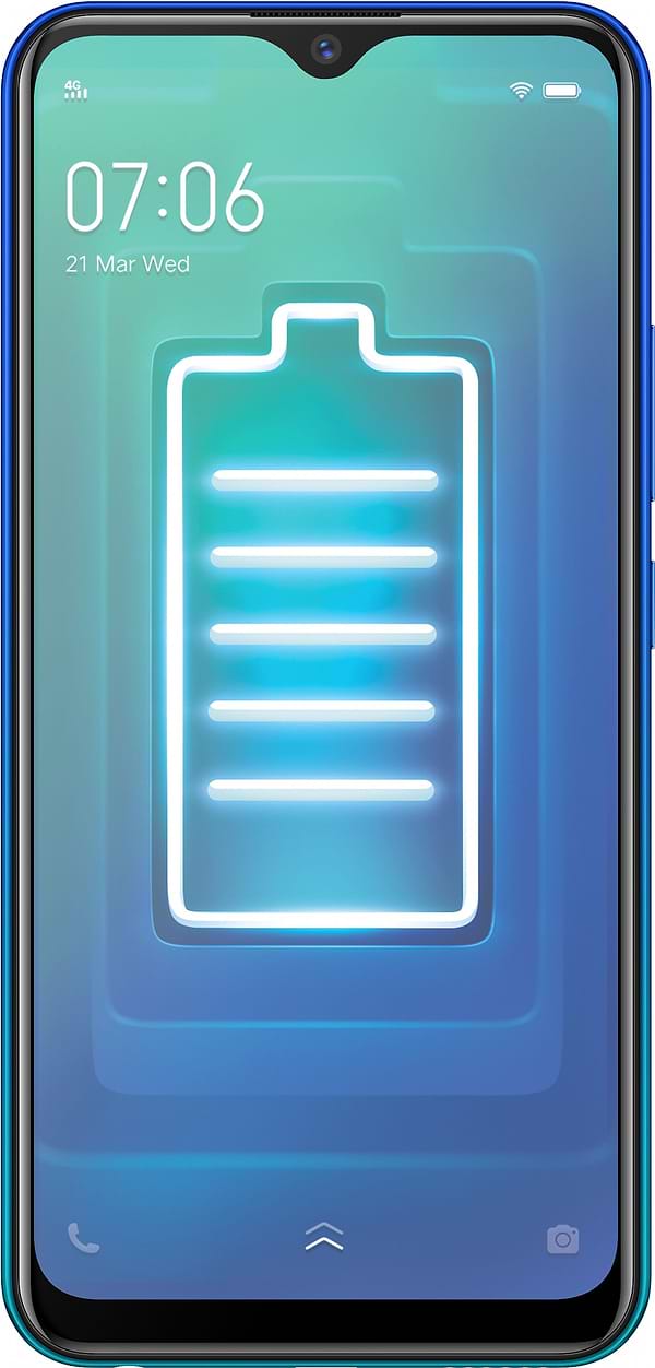 Фото - Смартфон vivo Y15 4/64Gb Aqua Blue