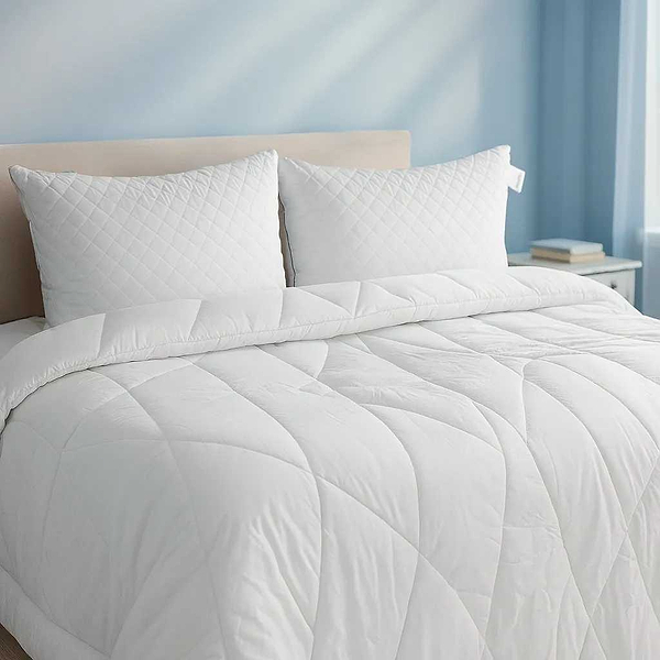 Фото - Одеяло зимнее полуторное MirSon Silk Royal Pearl 0506 140х205 см (2200000038180)