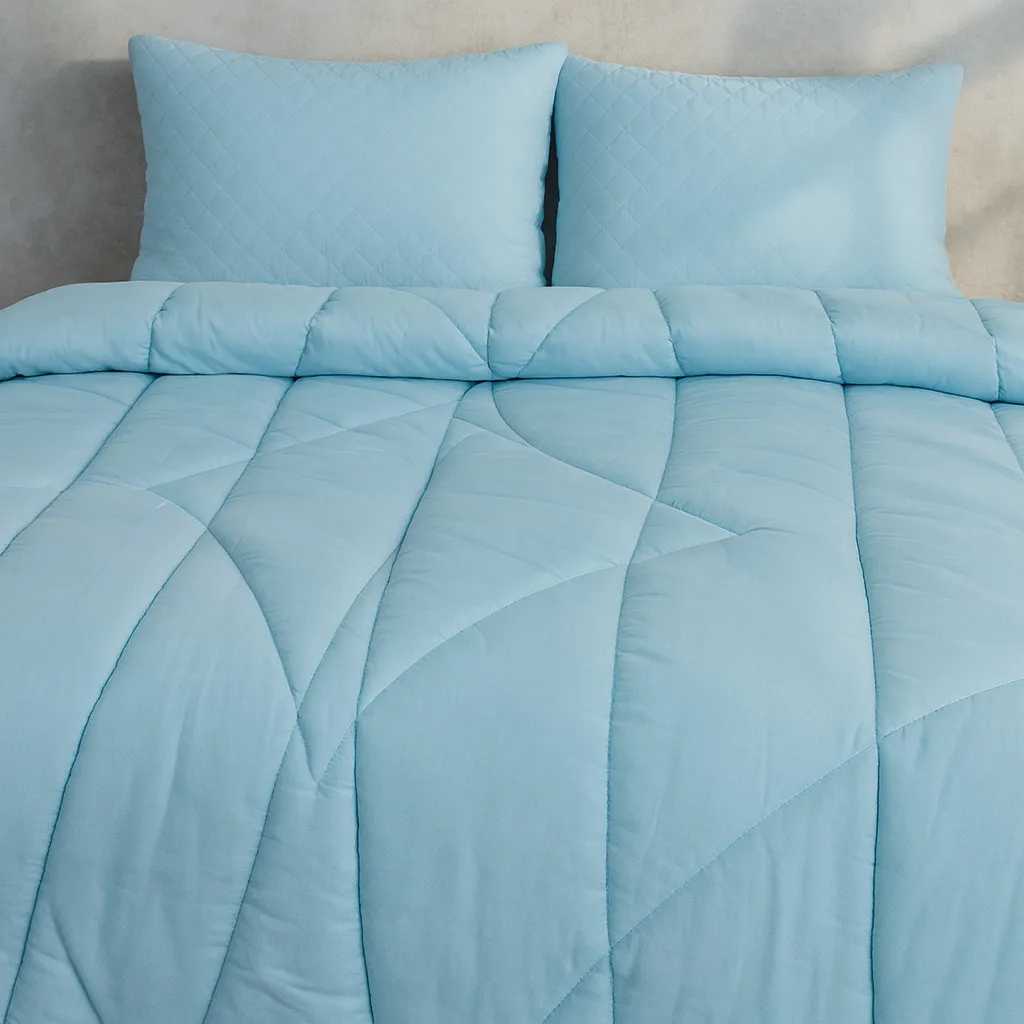 Ковдра демісезонна двоспальна євро MirSon Valentino Eco-Soft 830 200x220 см (2200000621856)