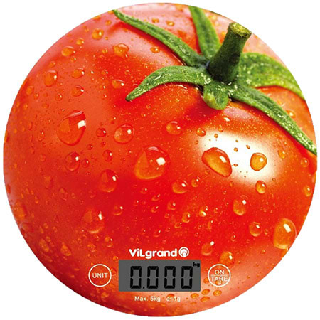 Фото - Ваги кухонні ViLgrand VKS-519 Tomato Фото - Ваги кухонні ViLgrand VKS-519 Tomato