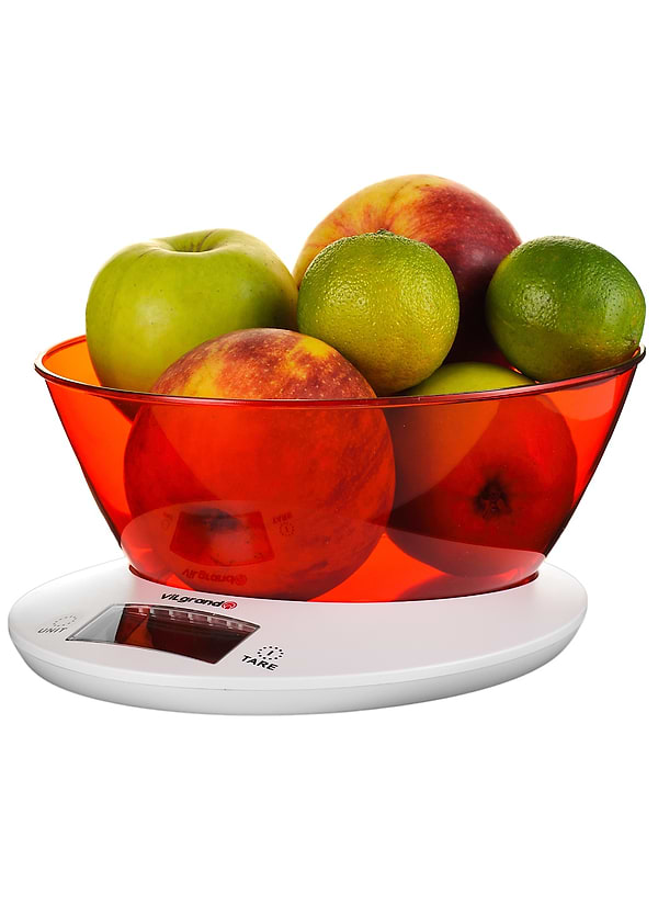Фото - Ваги кухонні ViLgrand VKS-533C Red