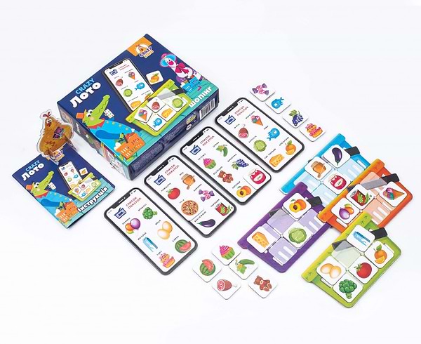 Фото - Настільна гра класична (5-7 років) Vladi Toys Crazy Лото укр. (VT8055-09)