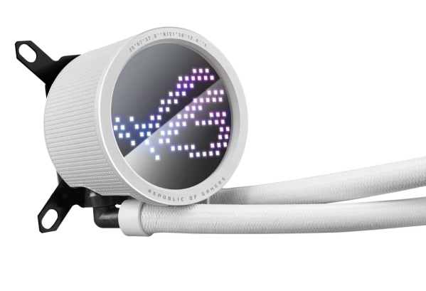 Фото - Водяная система охлаждения Asus ROG Ryuo III 240 ARGB White Edition (90RC00J2-M0UAY0)