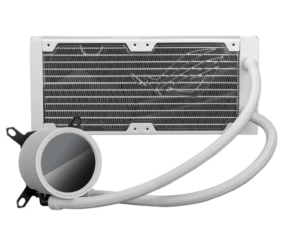 Фото - Водяная система охлаждения Asus ROG Ryuo III 240 ARGB White Edition (90RC00J2-M0UAY0)