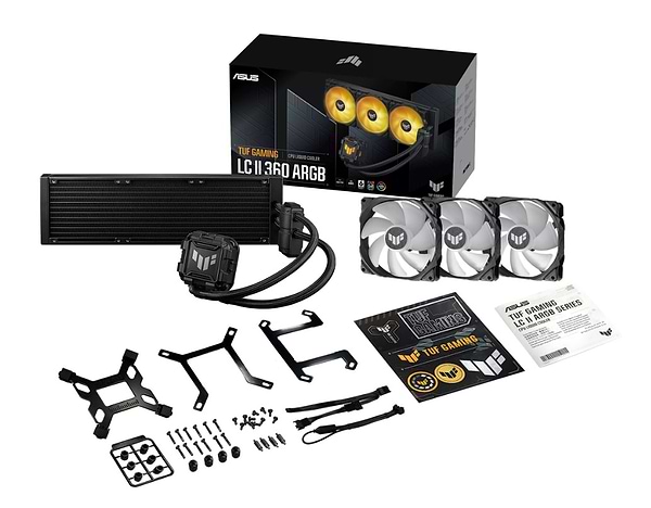 Фото - Водяна система охолодження Asus TUF GAMING LC II 360 ARGB (90RC00M1-M0UAY0)