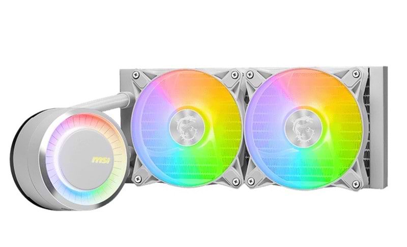 Водяная система охлаждения MSI MAG CoreLiquid E240 White