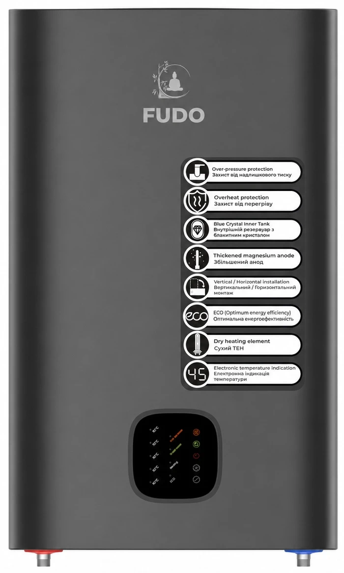 Водонагрівач FUDO серії Galaxy FDGB-100L (black)