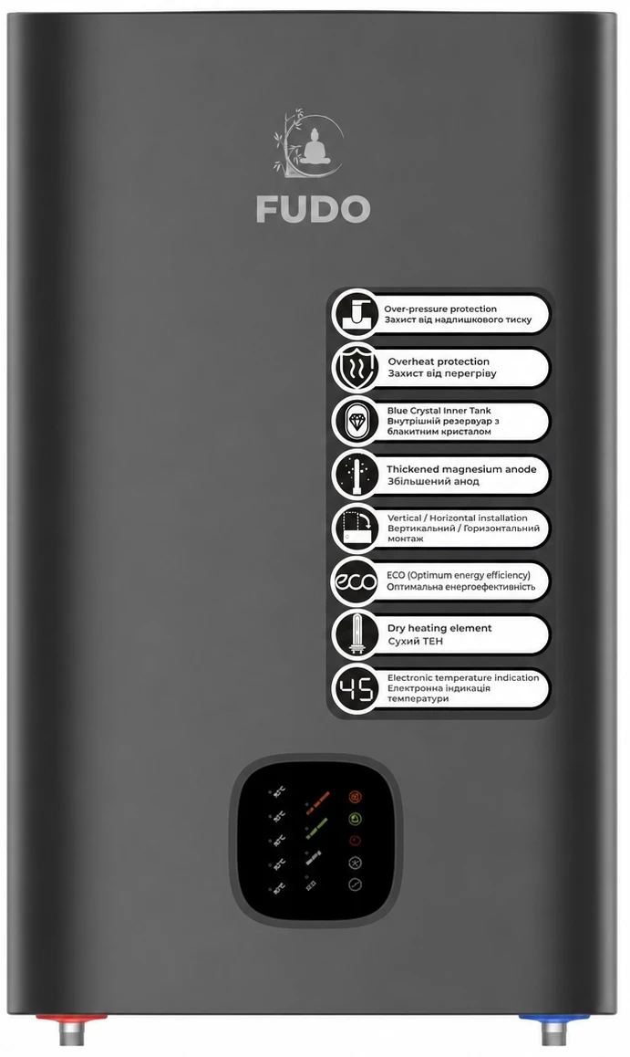 Водонагрівач FUDO серії Galaxy FDGB-30L (black)