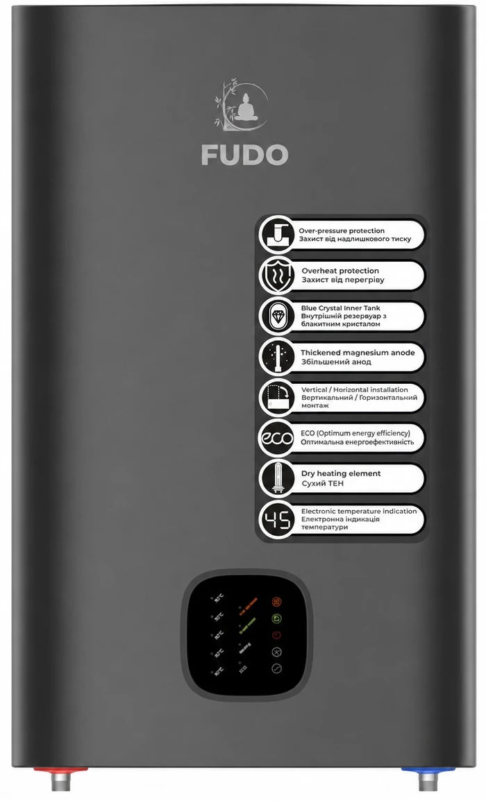 Водонагрівач FUDO серії Galaxy FDGB-80L (black)