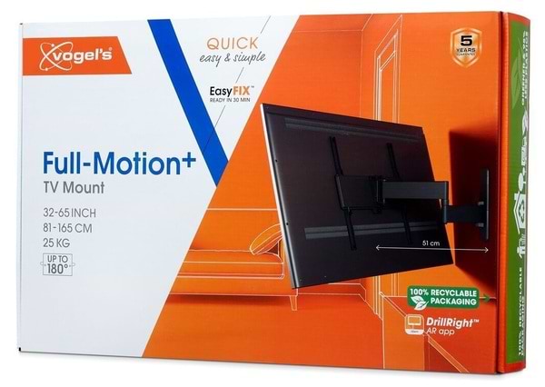 Фото - Крепление для телевизора Vogels TVM 1443 Black