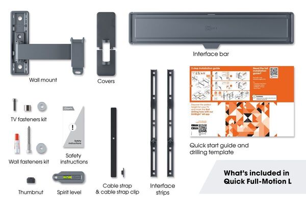 Фото - Крепление для телевизора Vogels TVM 1623 Black