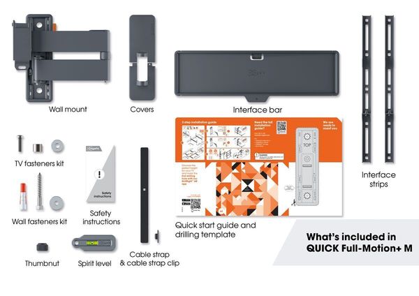 Фото - Крепление для телевизора Vogels TVM 1443 Black