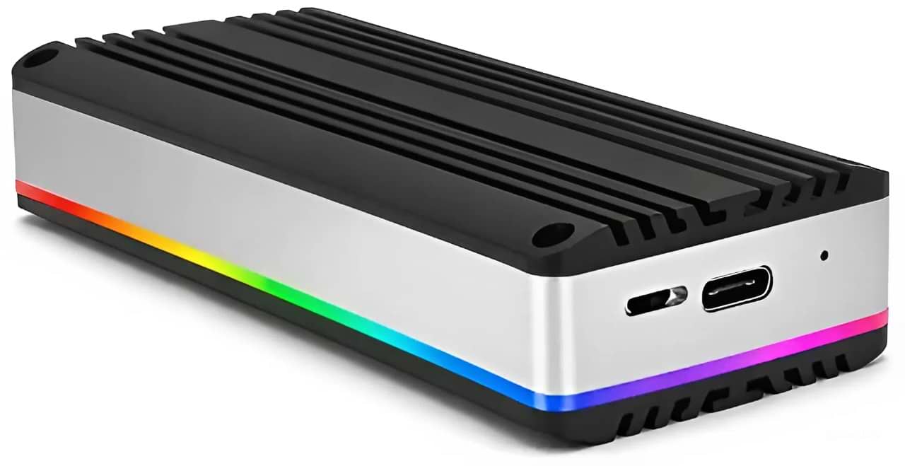 Зовнішня кишеня Voltronic NVME Type-C, Silver (YT-USB3.2M.2 ZZUC)