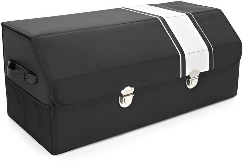 Сумка-органайзер в багажник Voltronic 690х310х290 мм Black-White
