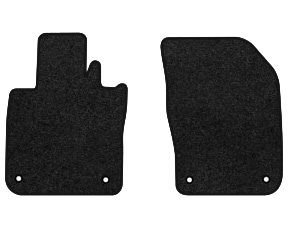 Килимки ворсові в салон авто EVAtech Premium для Volvo V60 Cross Country 2018 2 покоління Combi EU чорний кант (VV43282AB2VL4VPB)