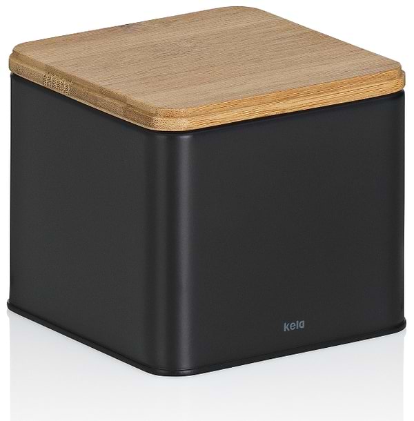 Фото - Емкость для сыпучих Kela Kiril 0.8 л Black (17887)