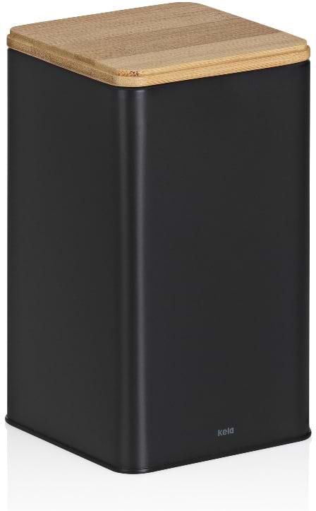 Фото - Емкость для сыпучих Kela Kiril 1.6 л Black (17889)