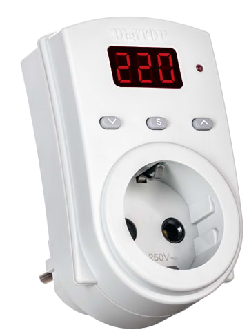 Фото - Автомат защиты от всплесков напряжения DigiTOP V-protector 16AS Фото - Автомат защиты от всплесков напряжения DigiTOP V-protector 16AS