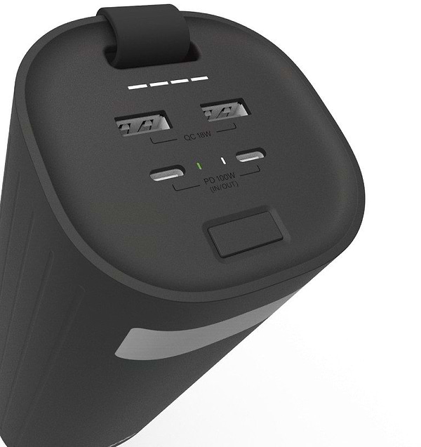 Фото - Батарея мобильная Vinnic MOUNT PARKER 60000 mAh 200W (VPPB-LF200WBK)