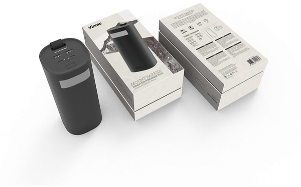 Фото - Батарея мобильная Vinnic MOUNT PARKER 60000 mAh 200W (VPPB-LF200WBK)