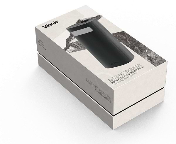 Фото - Батарея мобильная Vinnic MOUNT PARKER 60000 mAh 200W (VPPB-LF200WBK)