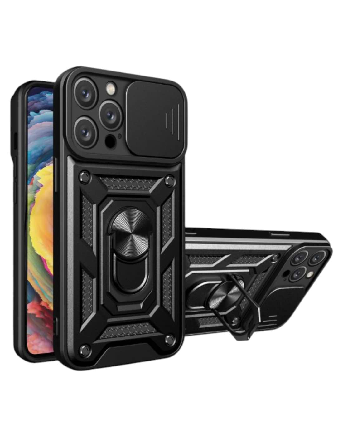 Чохол для смартфону BeCover Military for Apple iPhone 15 Pro Max Black (709955) - Фото 1