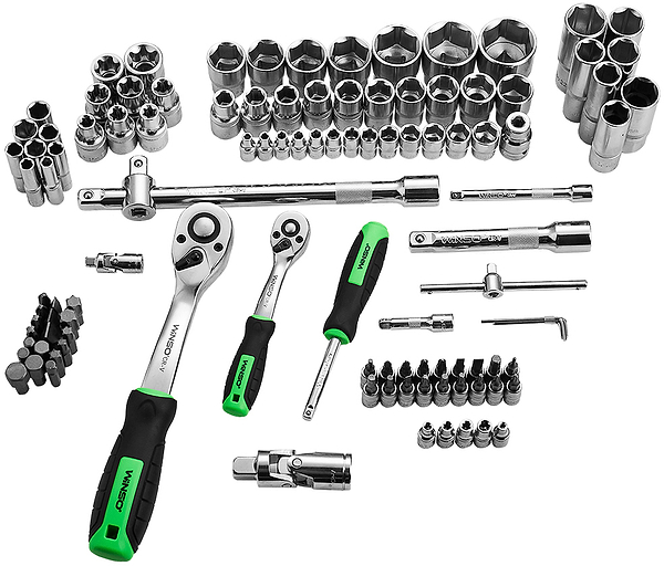 Фото - Набор инструментов Winso в кейсе Pro 110 шт. (924110)