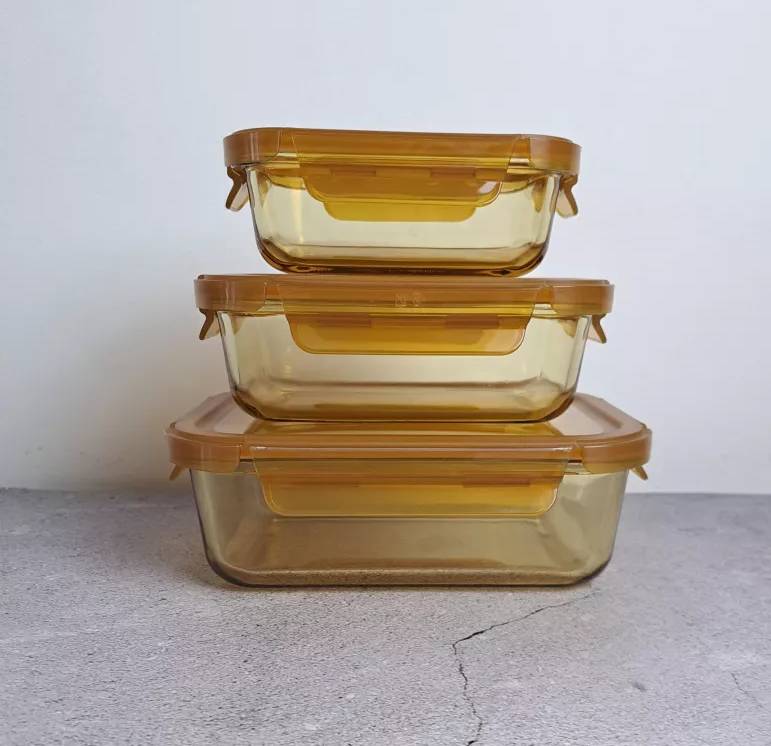 Фото - Ємність для зберігання Vittora VT-7810 Бурштин 1040 мл