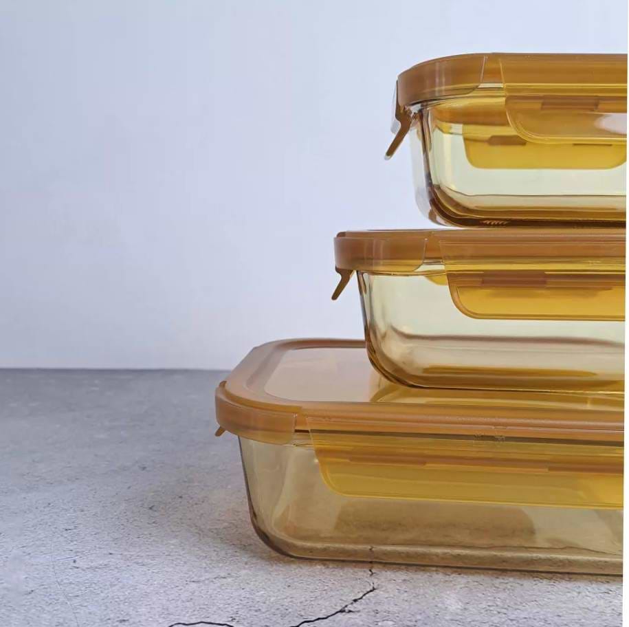 Фото - Ємність для зберігання Vittora VT-7810 Бурштин 1040 мл