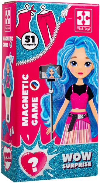 Настільна гра (5-7 років) Vladi Toys WOW Surprise "Bloger" (VT3210-12)