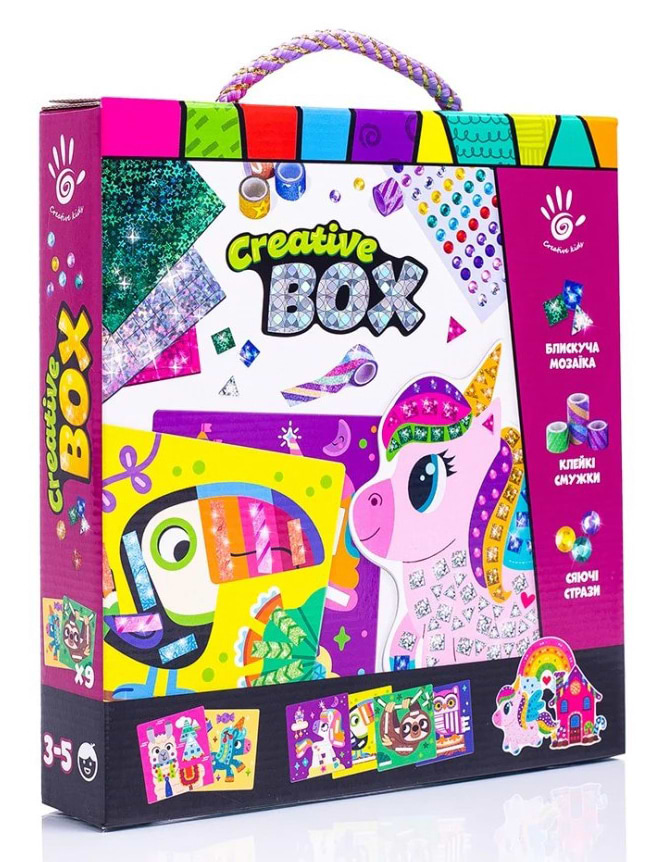 Набір для творчості мікс Vladi Toys Creative Box. Єдиноріг (VT4433-07) - Фото 1