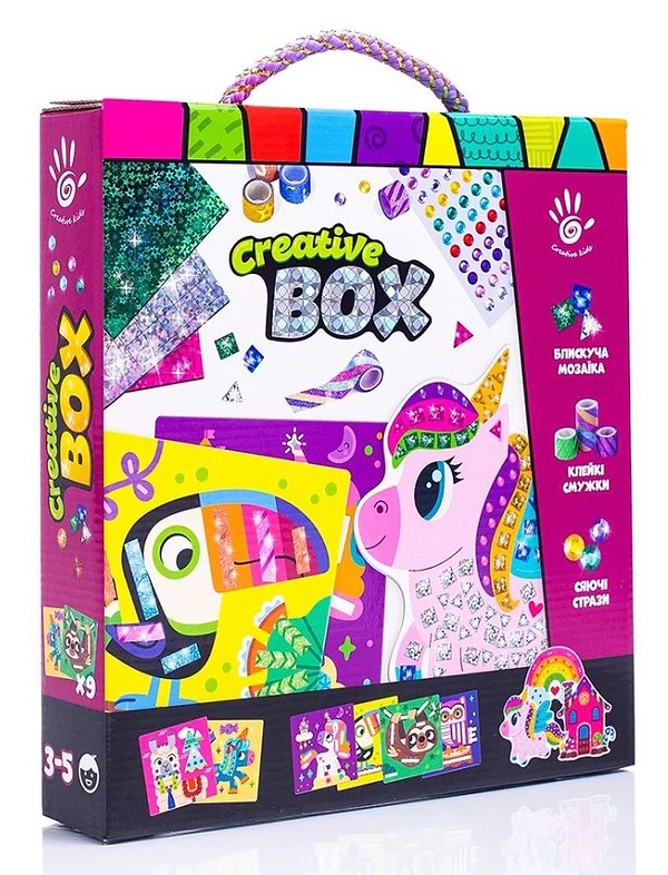 Фото - Набор для творчества микс Vladi Toys Creative окно. Единорог (VT4433-07)