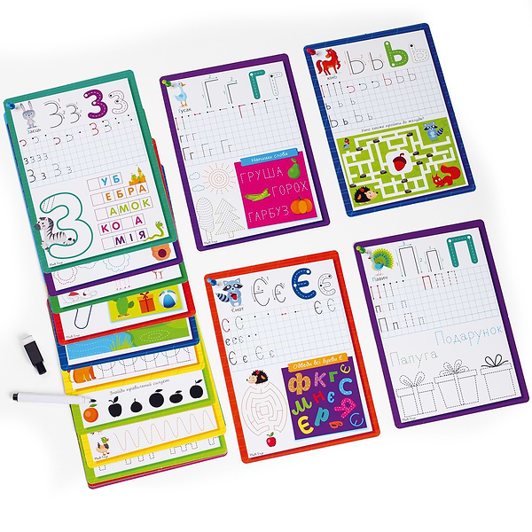 Фото - Настольная игра (3-4 года) Vladi Toys ''Готовимся к школе: Алфавит'' (VT5010-21)