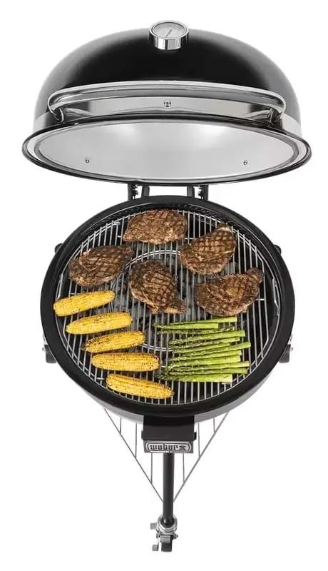 Фото - Мангал для пікніка Weber Summit Kamado E6 61 см (18201004)