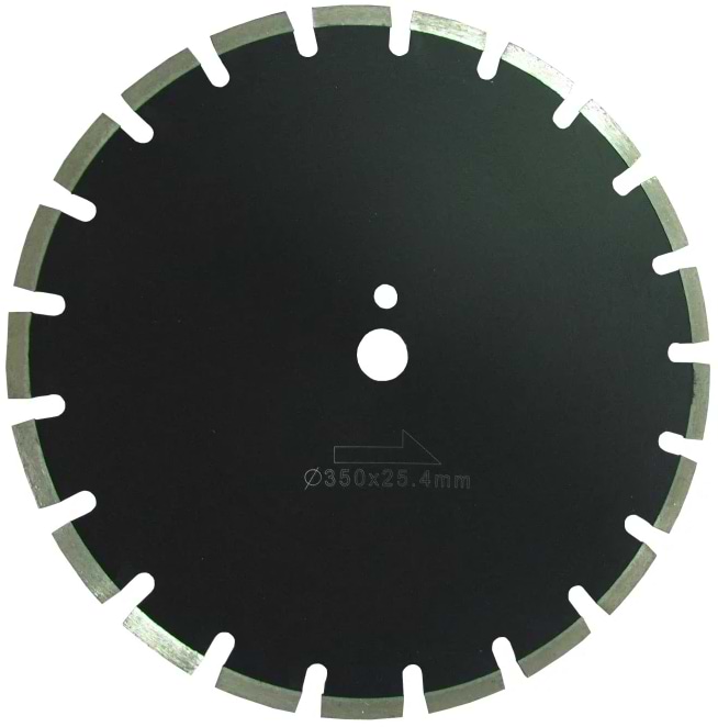 Диск алмазний Vulkan 350х25,4 мм (ZY-AS350)