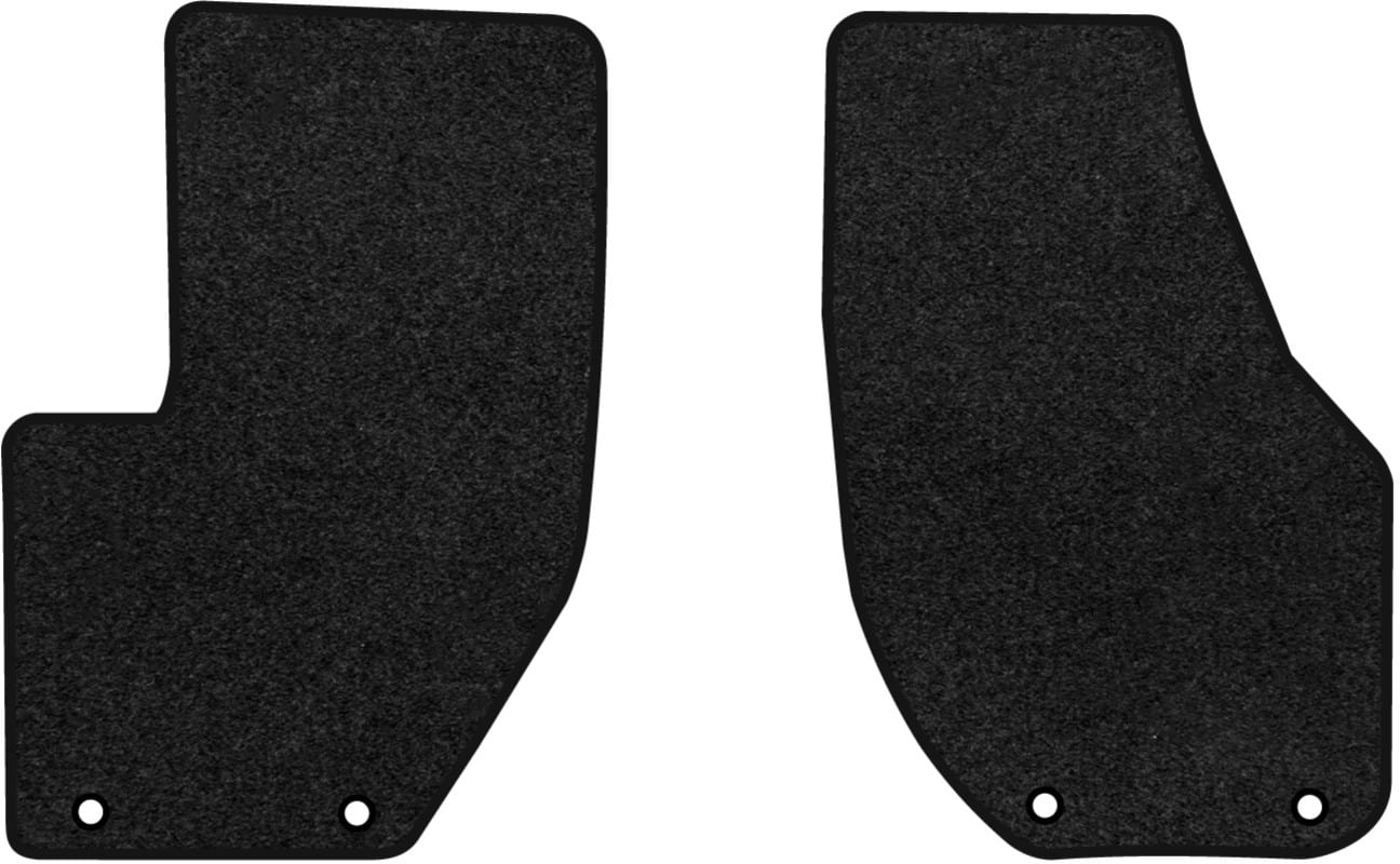 Коврики ворсовые в салон авто EVAtech Premium для Volvo V40 2012-2019 1 поколение Htb EU черный кант (VV11016AG2VL4VPB