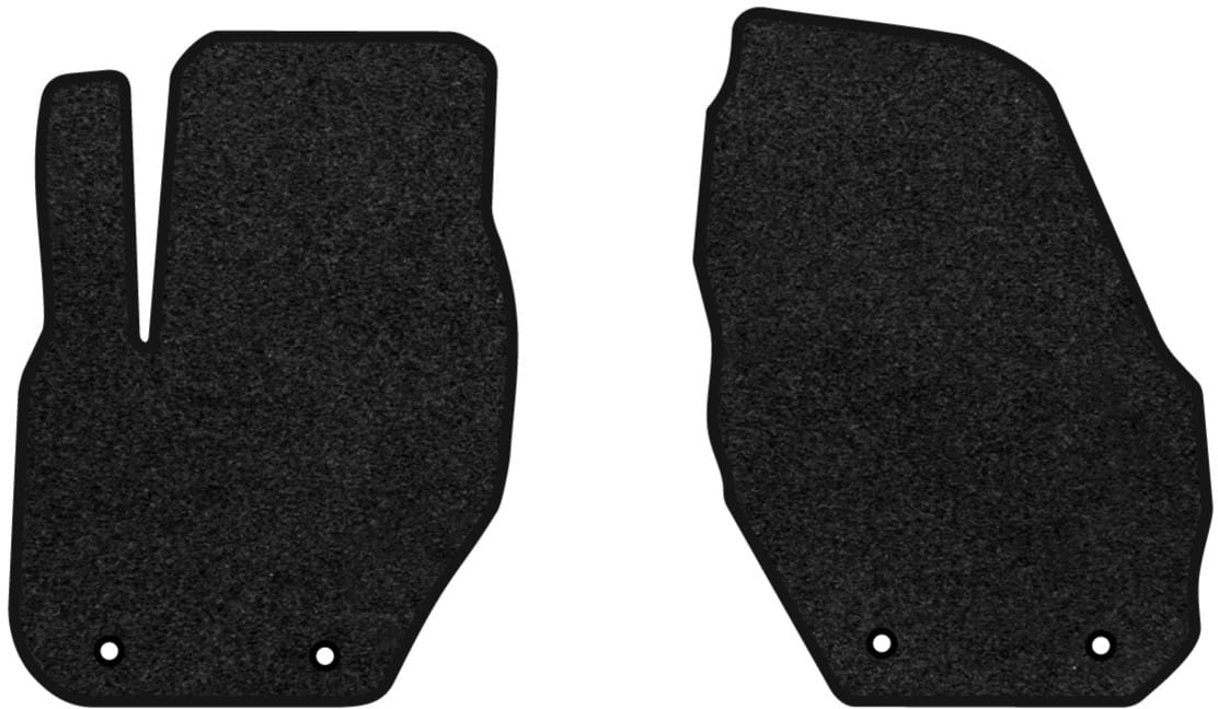 Коврики ворсовые в салон авто EVAtech Premium для Volvo V60 Cross Country 2015-2018 1 поколение Combi EU черный кант (VV14049AV2VL4VPB)