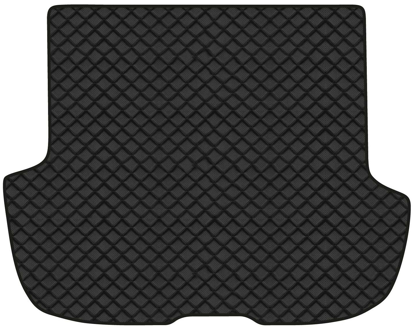 Килимок з екошкіри в багажник авто EVAtech для V50 Volvo 2004-2012 1 покоління Combi EU (VV1903B1BBB)