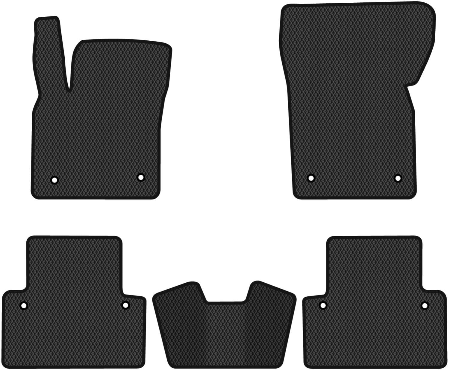 EVA коврики в салон авто EVAtech для S40 Volvo 2004-2012 2 поколение Sedan EU (VV21525C5VL8RBB)