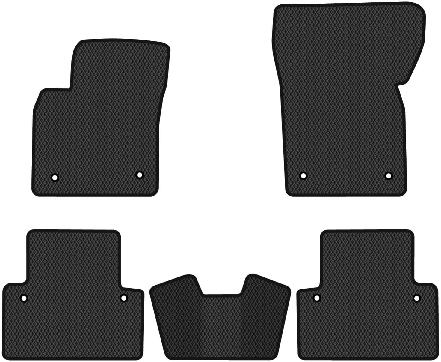 EVA коврики в салон авто EVAtech для S40 Volvo 2004-2012 2 поколение Sedan EU (VV21525CB5VL8RBB)