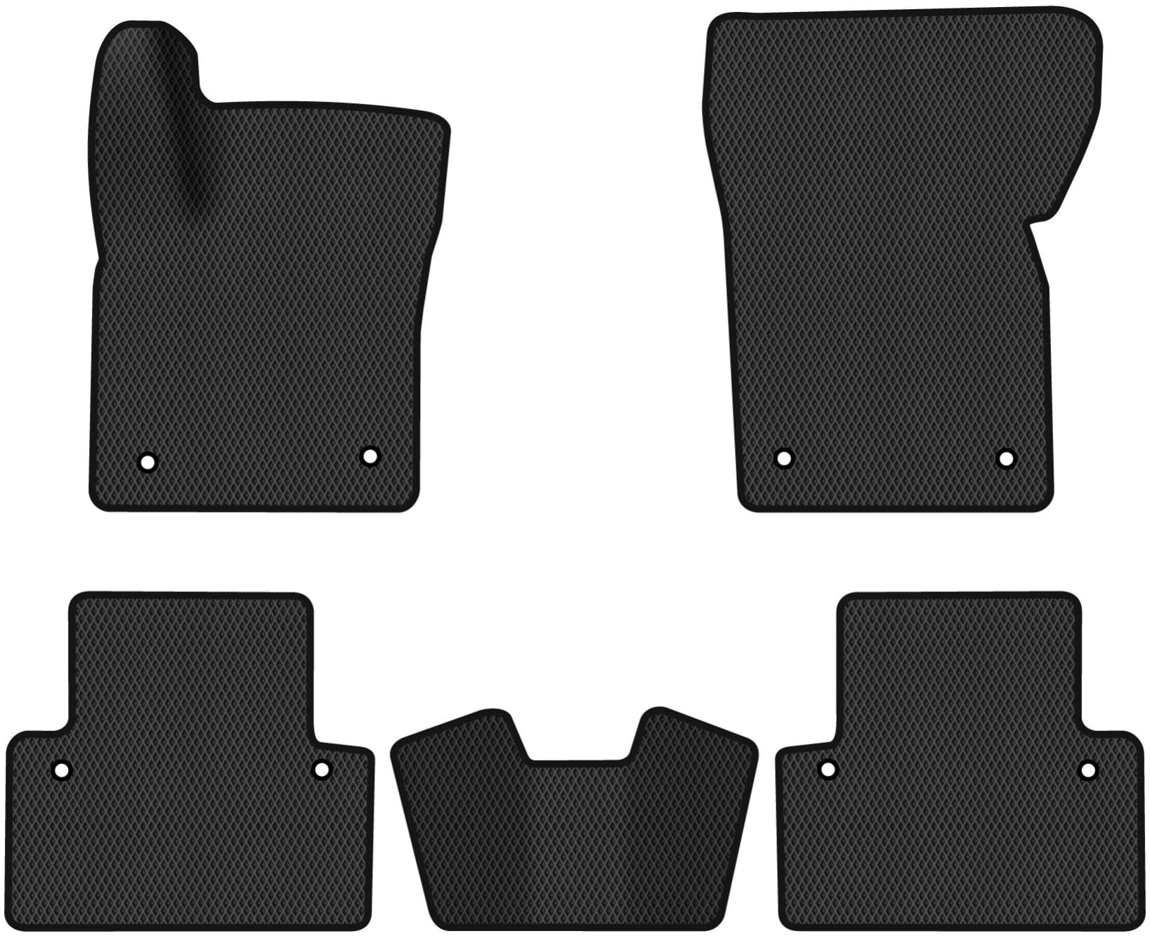 EVA коврики в салон авто EVAtech для S40 Volvo 2004-2012 2 поколение Sedan EU (VV21525CD5VL8RBB)