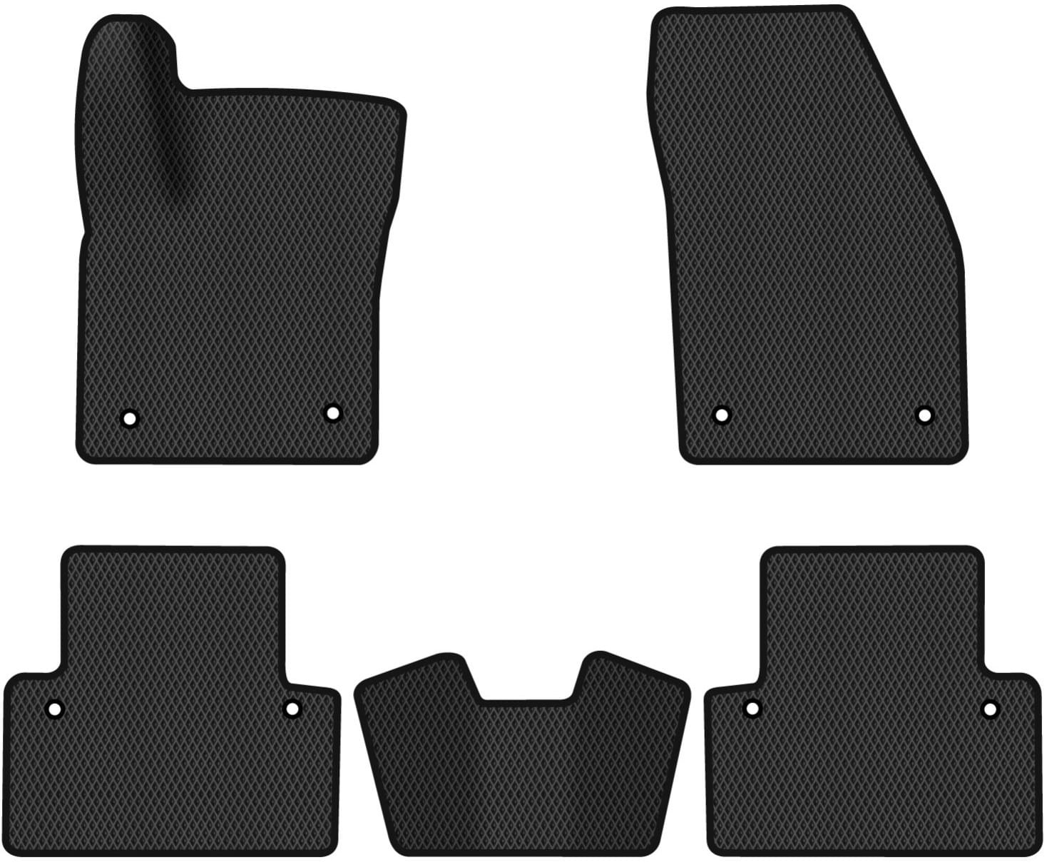 EVA коврики в салон авто EVAtech для S40 Volvo 2004-2012 2 поколение Sedan EU (VV21525CE5VL8RBB)