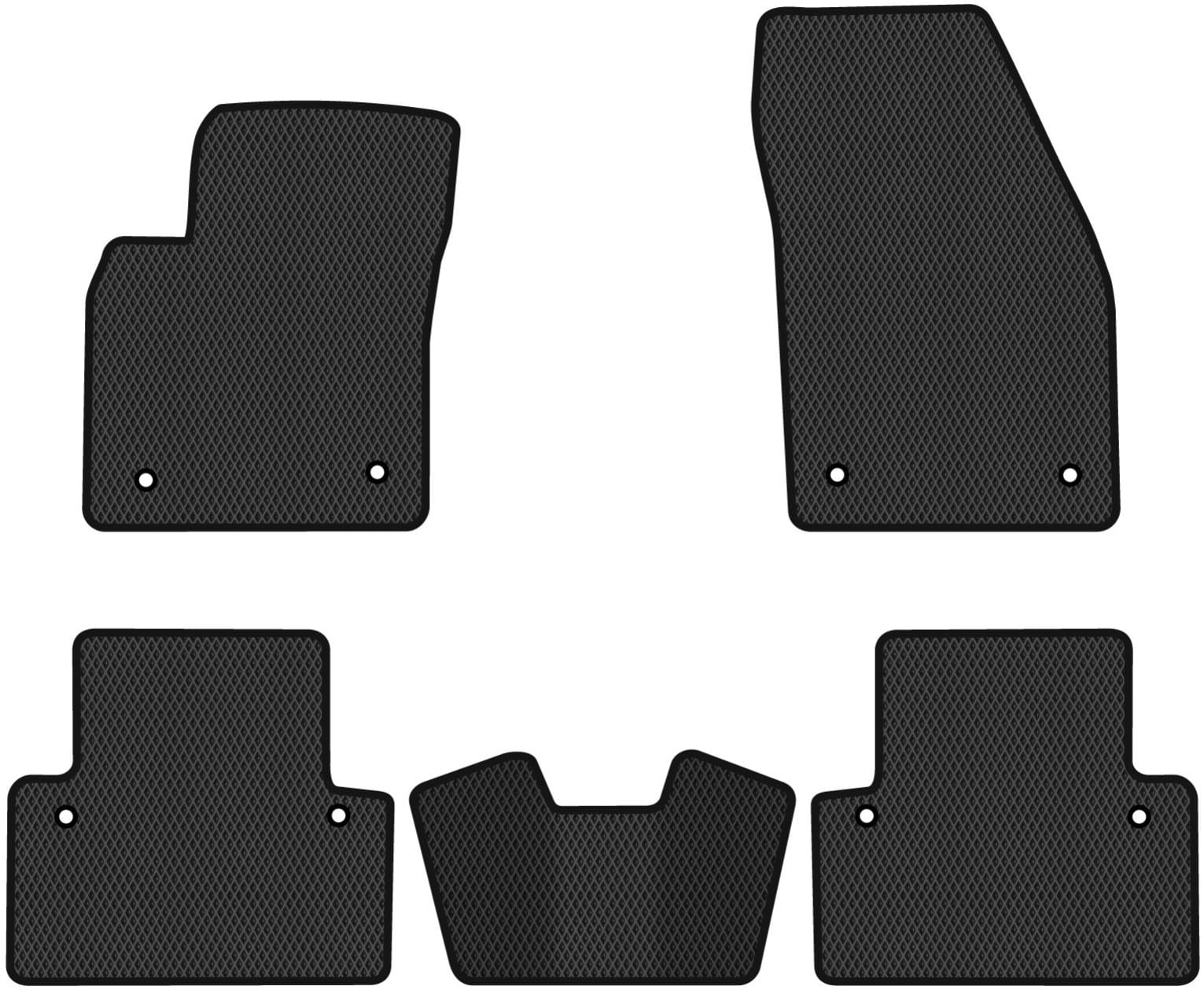 EVA коврики в салон авто EVAtech для S40 Volvo 2004-2012 2 поколение Sedan EU (VV21525CG5VL8RBB)