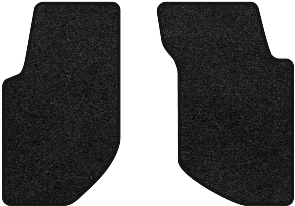 Килимки ворсові в салон авто EVAtech Premium для Volvo 740 1984-1992 1 покоління Sedan EU чорний кант (VV22058AG2VPB)