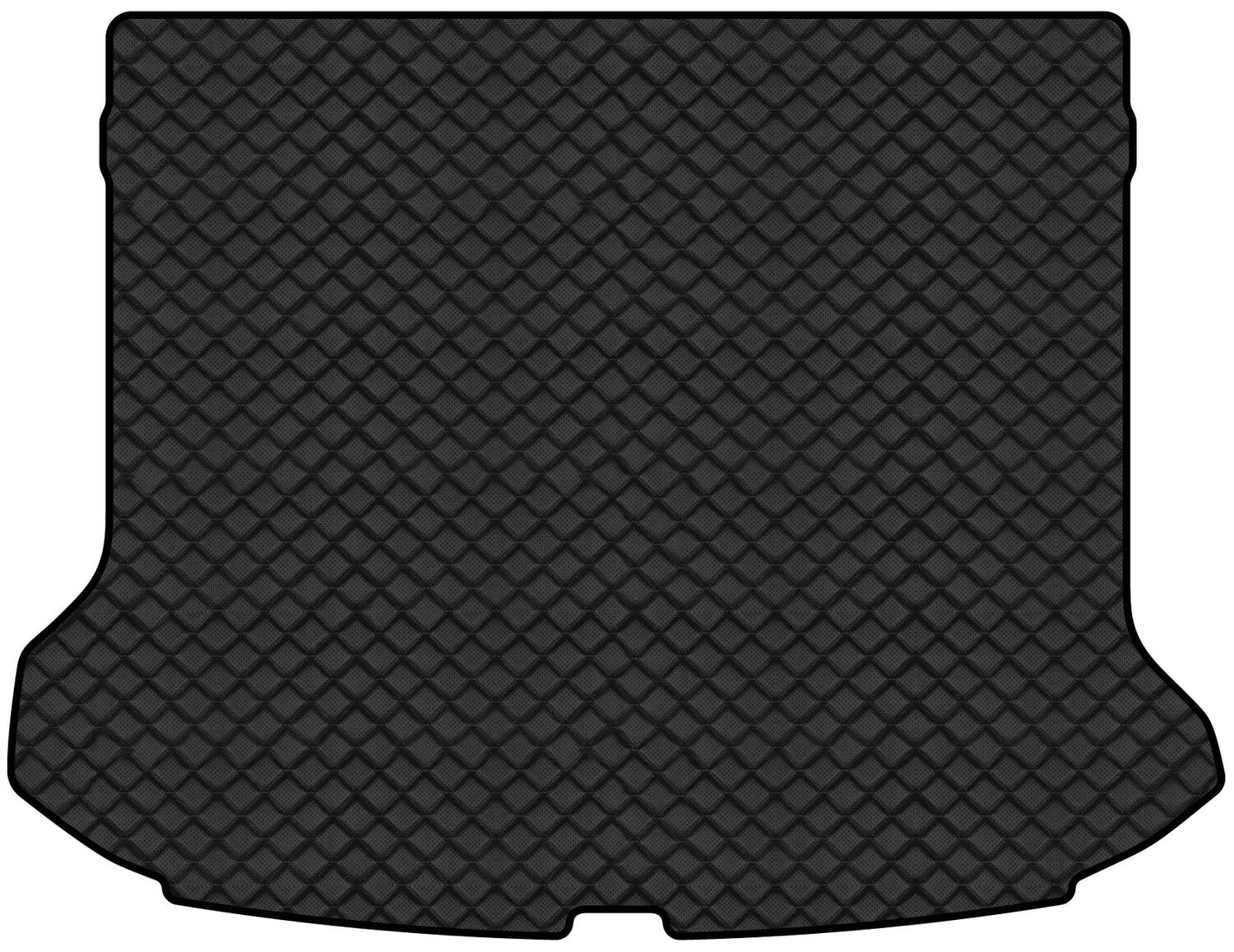 Коврик из экокожи в багажник авто EVAtech для XC60 Volvo 2008-2017 1 поколение SUV EU (VV3292B1BBB)