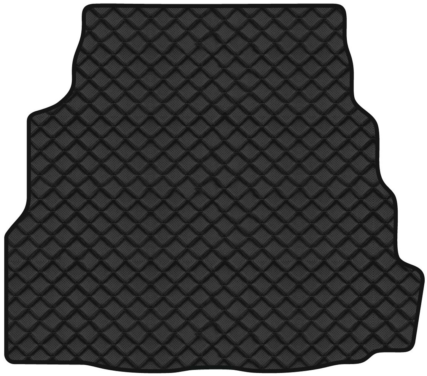 Килимок з екошкіри в багажник авто EVAtech для S80 (TS) Volvo 1998-2006 1 покоління Sedan EU (VV3522B1BBB)