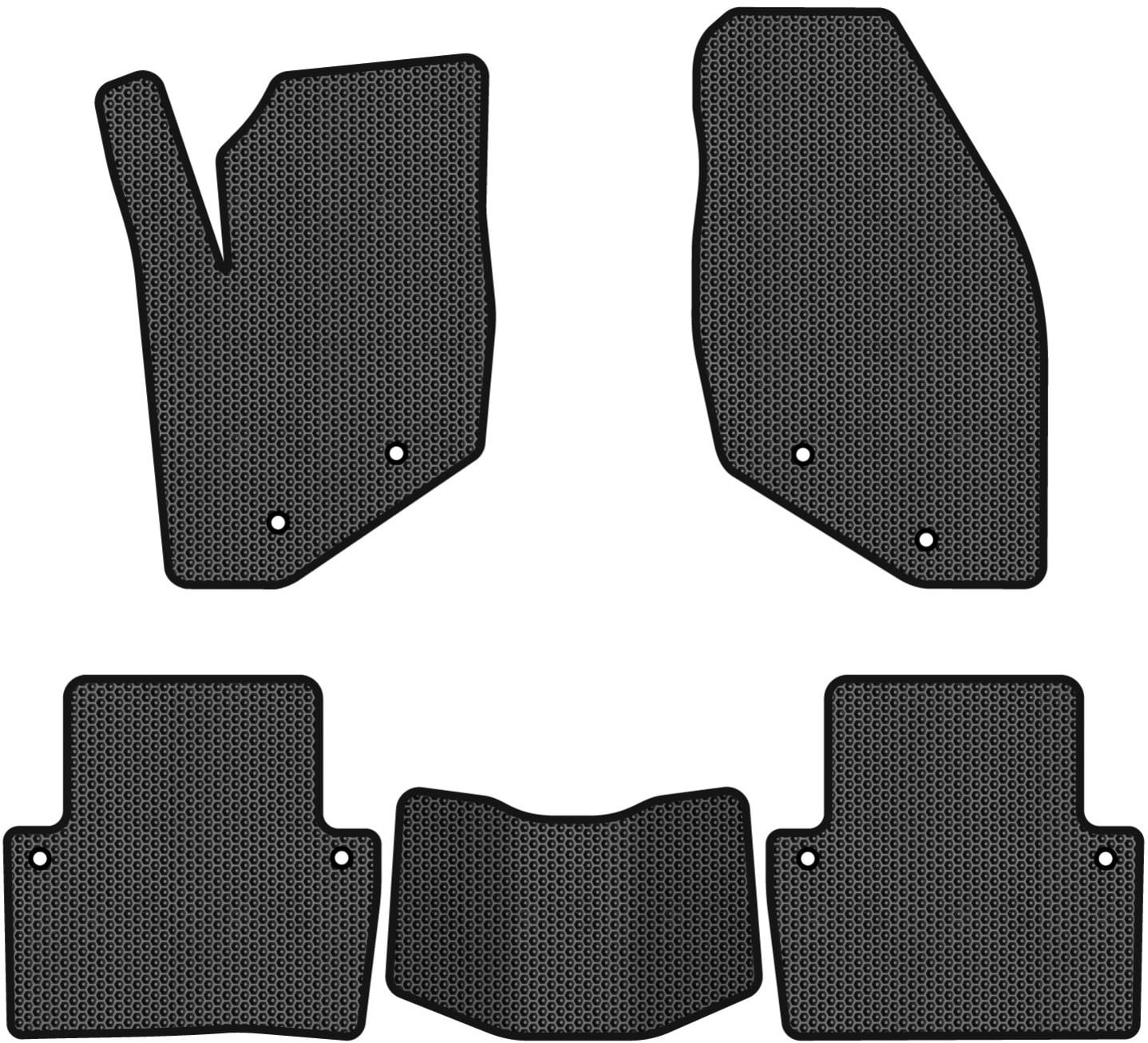 EVA килимки в салон авто EVAtech для S80 (TS) Volvo 1998-2006 1 покоління Sedan EU (VV3522CR5VL8SBB)